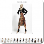 Michael Angel Michael Angel High Fashion Website - AS3 Trouble-Shooting ScreenShot